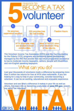 5 Reasons to be a tax volunteer in MIssion Viejo CA